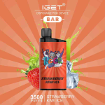 Experience the Bold, Refreshing Flavor of the Strawberry Kiwi IGET Bar